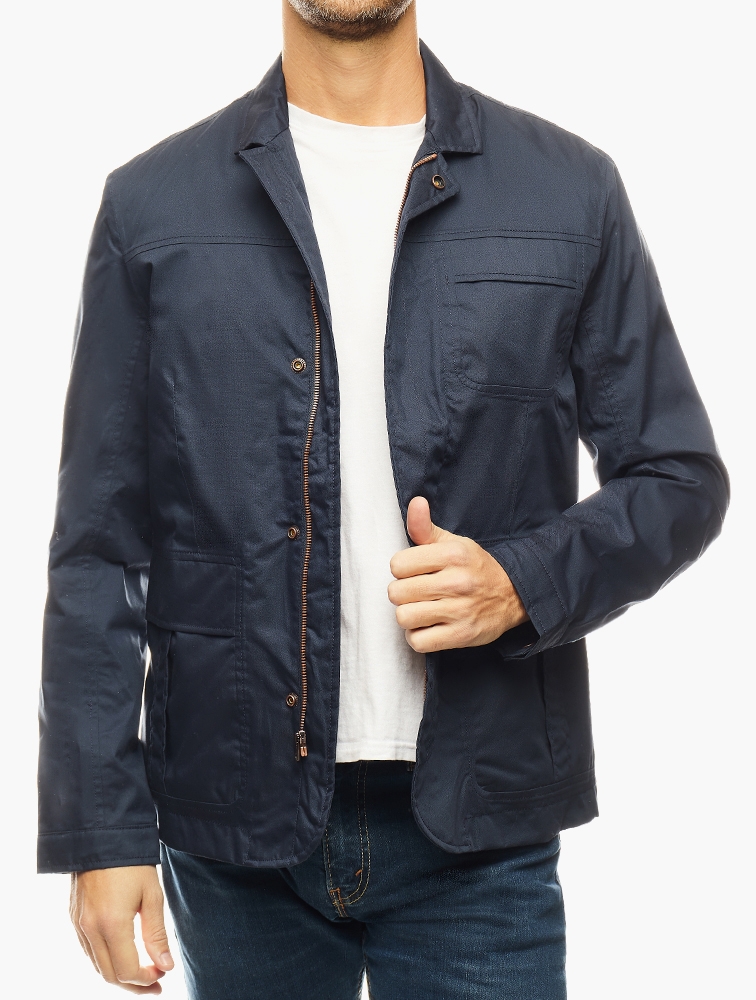 MyRunway Shop Timberland Navy Mount Clay Waterproof Jacket for